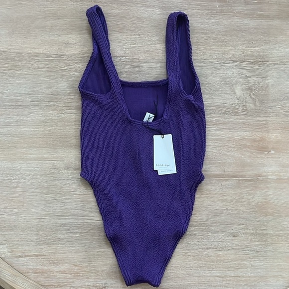 Bond-Eye Madison One Piece Swimsuit Dahlia Shimmer One Size - Picture 8 of 9